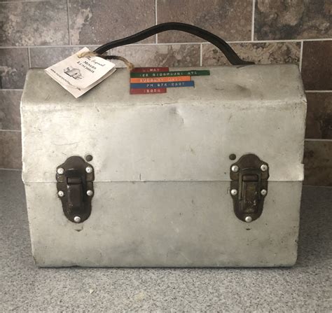 l. may metal fabricators ltd miners lunchbox|miner lunch box.